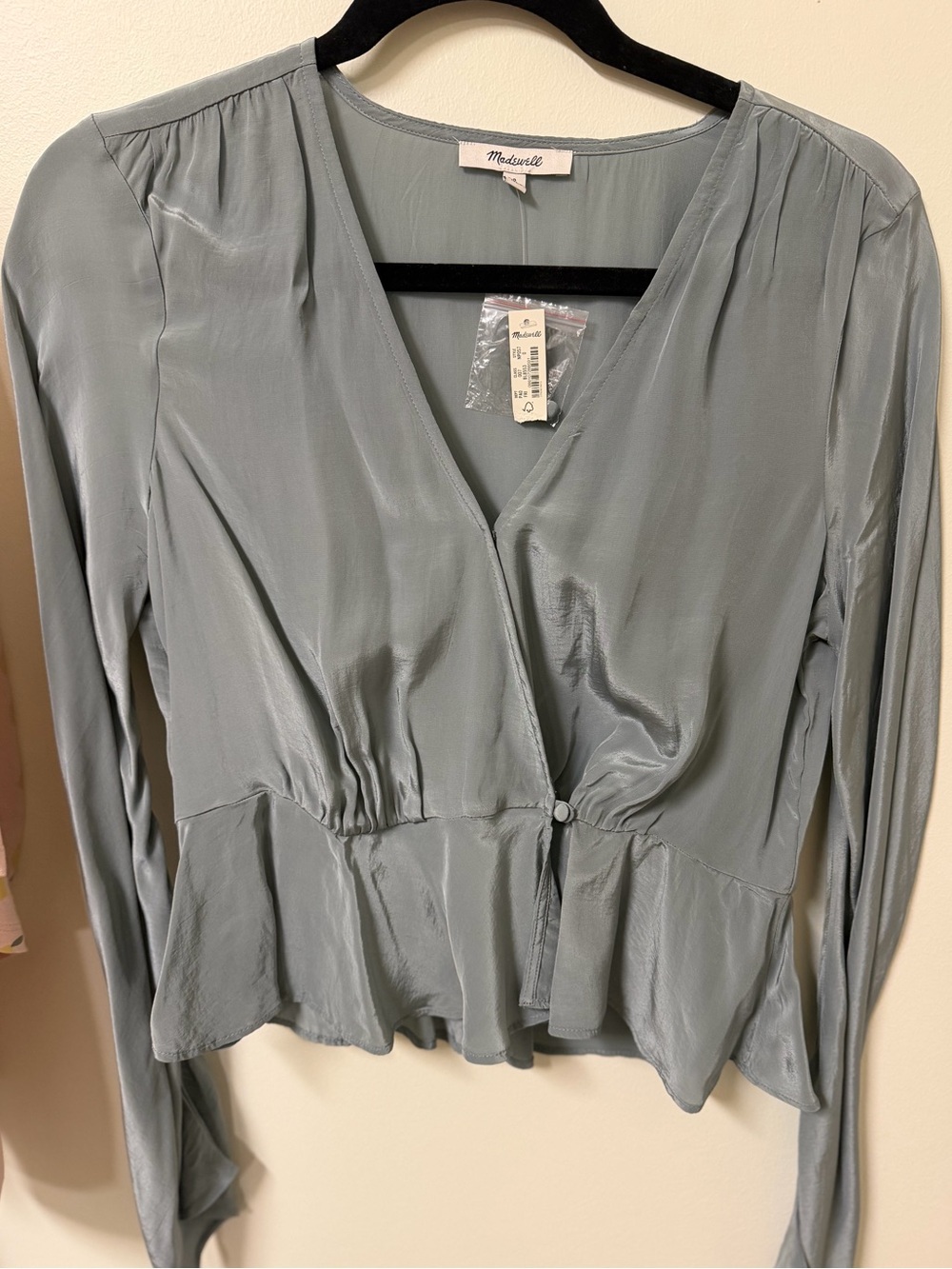 Madewell Peplum Blouse